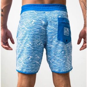 Baja Llama Overheads Remanso Boardshorts Size 30